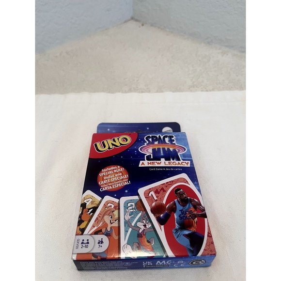 Mattel Toys Space Jam A New Legacy Uno Game Featuring Lebron James